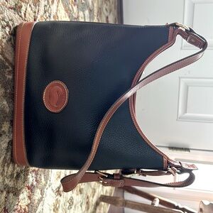 Dooney Bourke small hobo, black